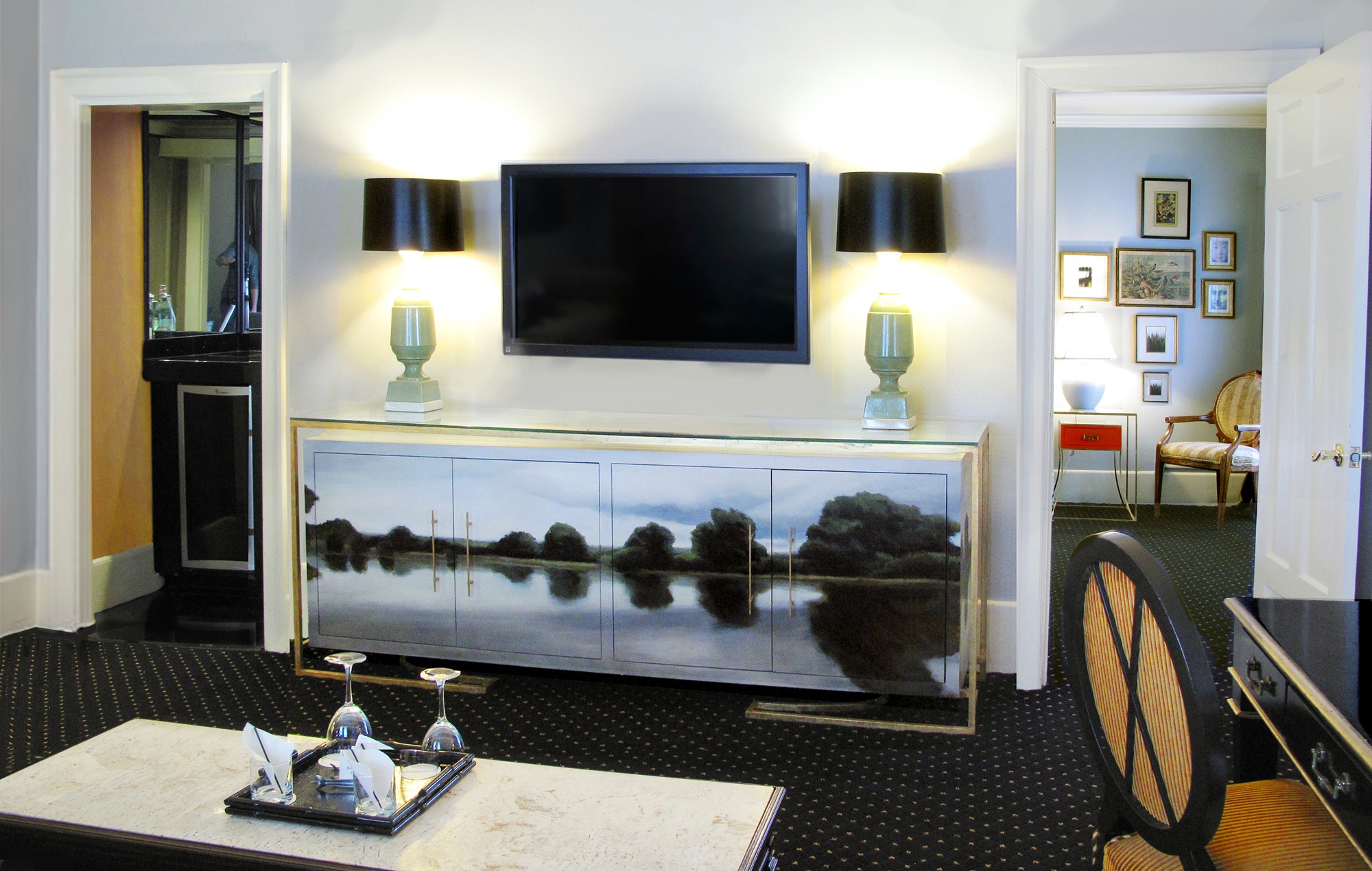 Custom Glass Shelves